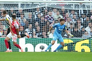 Merino égalise de la tête pour Arsenal KEYSTONE/AP/Jon Super